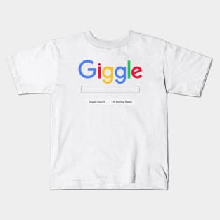 Quotes To Live By Big Tech Logo Parody Laughter Kids T-Shirt